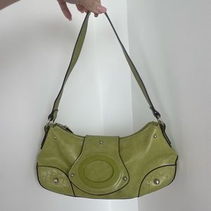 Green Y2K shoulder bag. Perfect for summer vacation and going out. Purse!